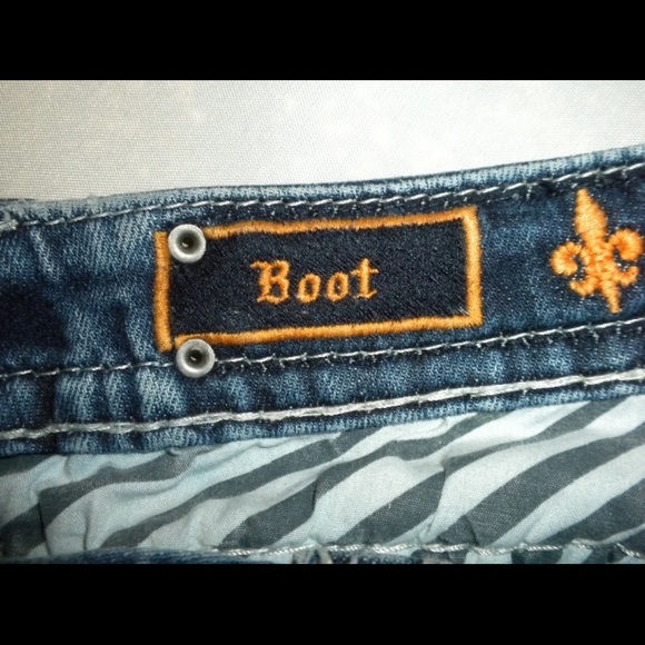Rock Revival size 26 Noho bootcut bling jeans - Picture 9 of 9